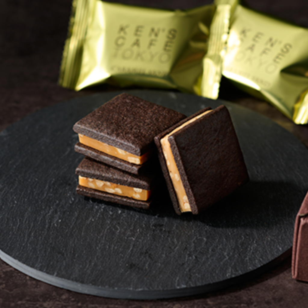Ken's Cafe Tokyo-Caramel Sandwich Cookie