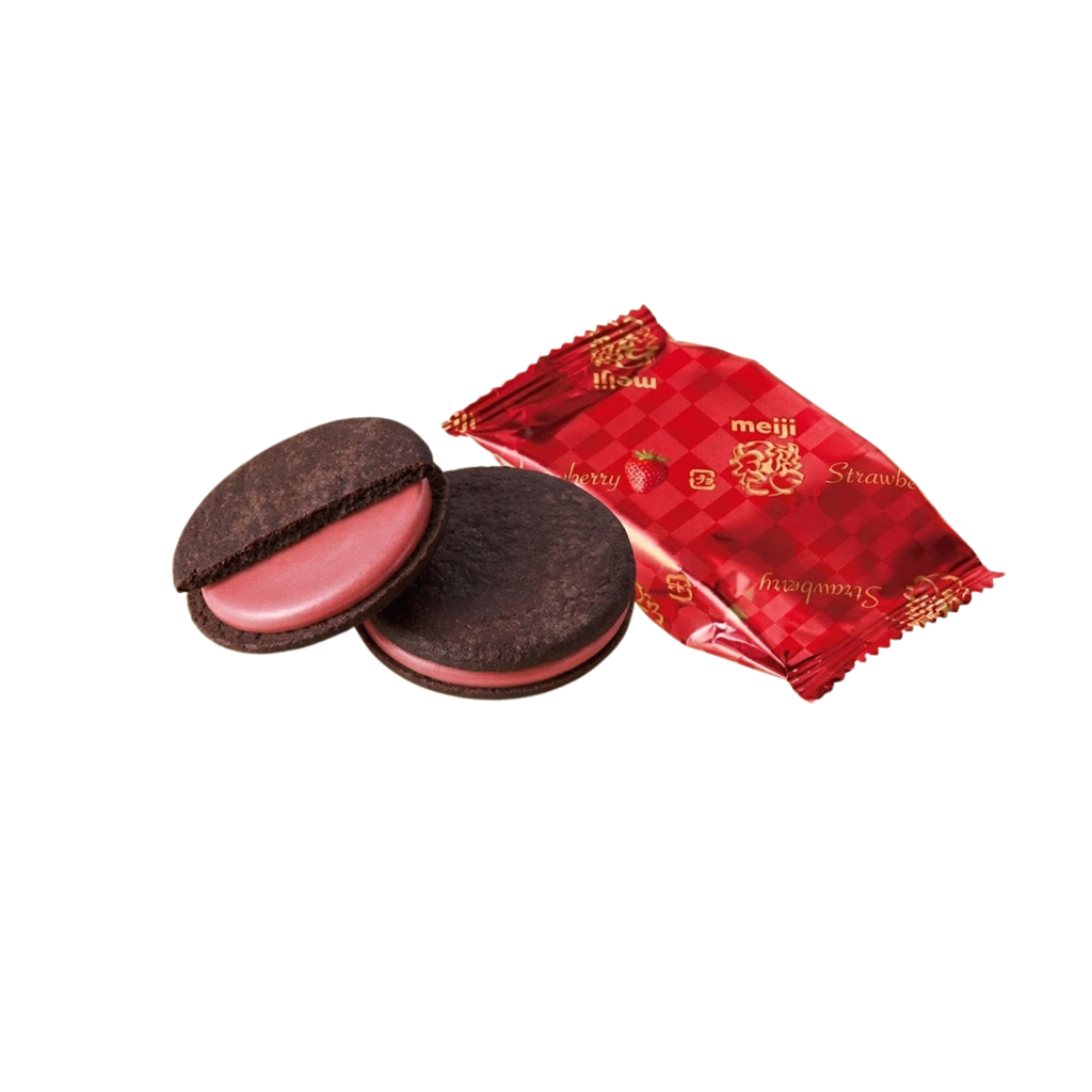 Rich Strawberry Cocoa Biscuit