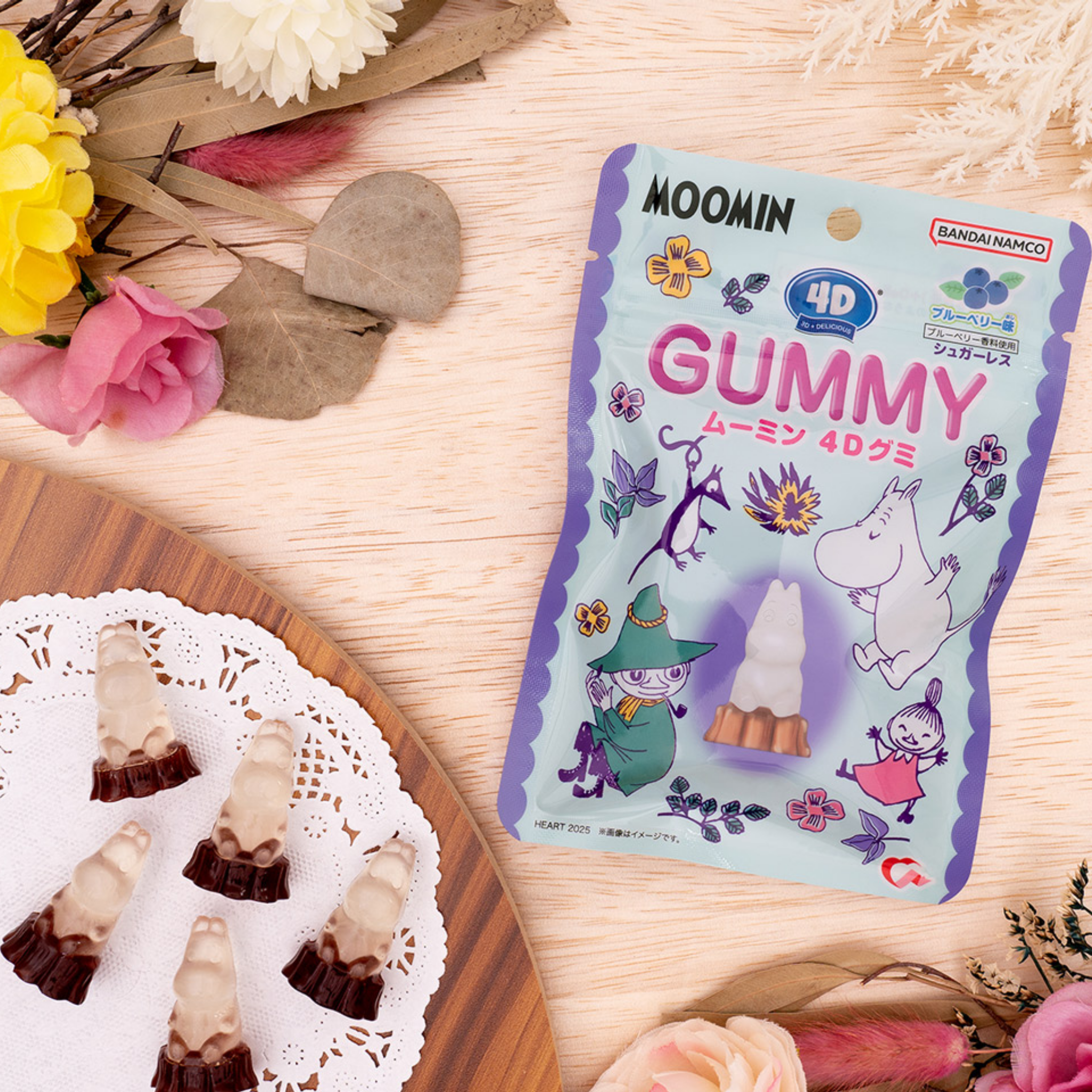 Moomin Gummies – Blueberry Flavor